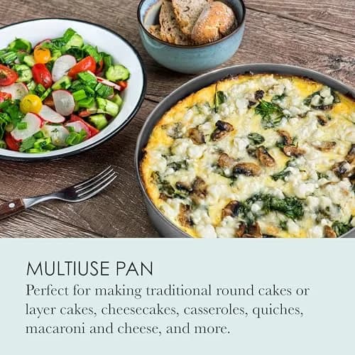 Chicago Metallic 59629 9-Inch Commercial II Non-Stick Round Cake Pan | Even Heat & Easy Release (70-120 chars) thumbnail 5