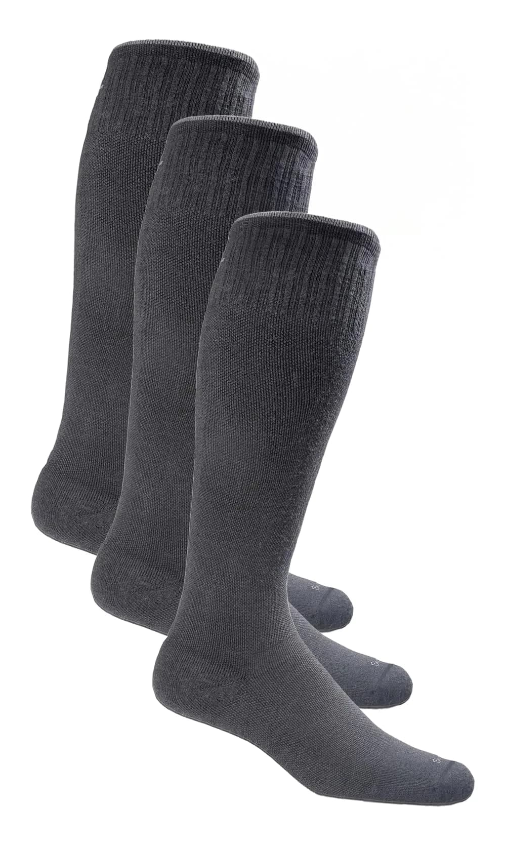 Sockwell Women's Circulator Moderate Graduated Compression Sock, Black-3pk - S/M | 15-20 mmHg Support for Legs & Feet
