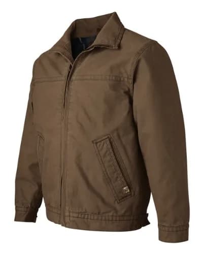 DRI Duck Maverick Men's Cotton Canvas Hoodless Work Jacket 5028 | Durable Workwear for Men thumbnail 2