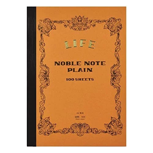 Life Noble Notebook Plain A4 N34 | Fountain Pen Friendly Paper for Professionals thumbnail 1