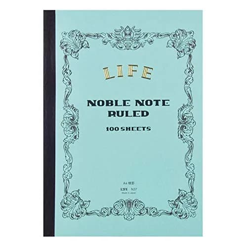 ライフ Noble Notebook Ruled A4 Notebook 29.7cm x 21.2cm (A4) | Fountain Pen Friendly Paper thumbnail 1