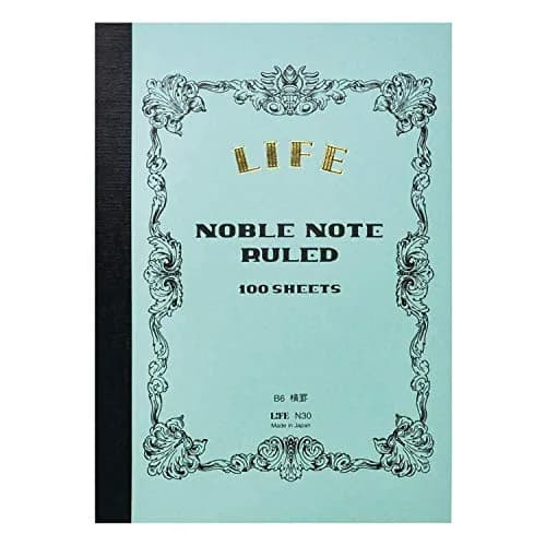 Life Noble Notebook Ruled B6 18.1cm x 12.8cm | Fountain Pen Friendly Paper thumbnail 1