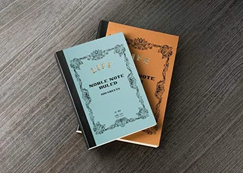 Life Noble Notebook Ruled B6 18.1cm x 12.8cm | Fountain Pen Friendly Paper thumbnail 3