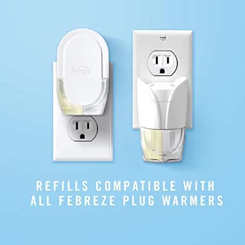 Febreze Plug in Air Freshener Morning & Dew Scented Oil Refill 52ml (1.74 Fl Oz), Pack of 2 | Continuous Odor Fighting for Indian Homes thumbnail 4