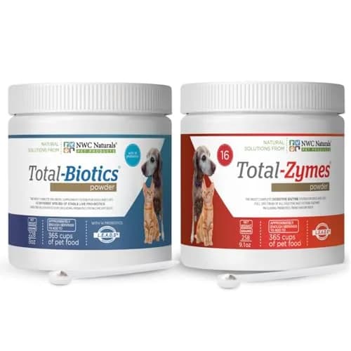 NWC Naturals Pet Probiotic & Digestive Enzyme Twin Pack 8 oz | Supports Gut & Immunity thumbnail 1