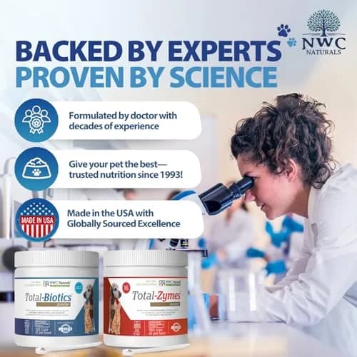 NWC Naturals Pet Probiotic & Digestive Enzyme Twin Pack 8 oz | Supports Gut & Immunity thumbnail 9