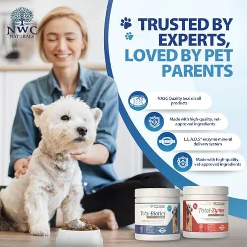 NWC Naturals Pet Probiotic & Digestive Enzyme Twin Pack 8 oz | Supports Gut & Immunity thumbnail 3