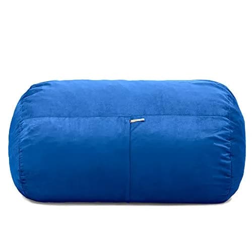 Jaxx Sofa Saxx 4-Foot Bean Bag Lounger, Blueberry | Plush Foam Support for Kids & Adults thumbnail 7