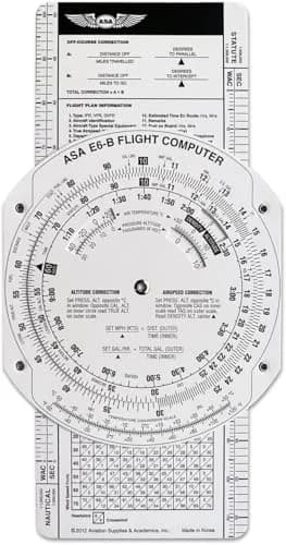 MY FLAG MY TAG ASA E6B Paper Flight Computer | Modern Flight Calculator thumbnail 1