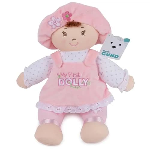 Baby GUND My First Dolly Plush Doll 33cm (13 Inch) | Safe Embroidered Face for Ages 0+ thumbnail 7