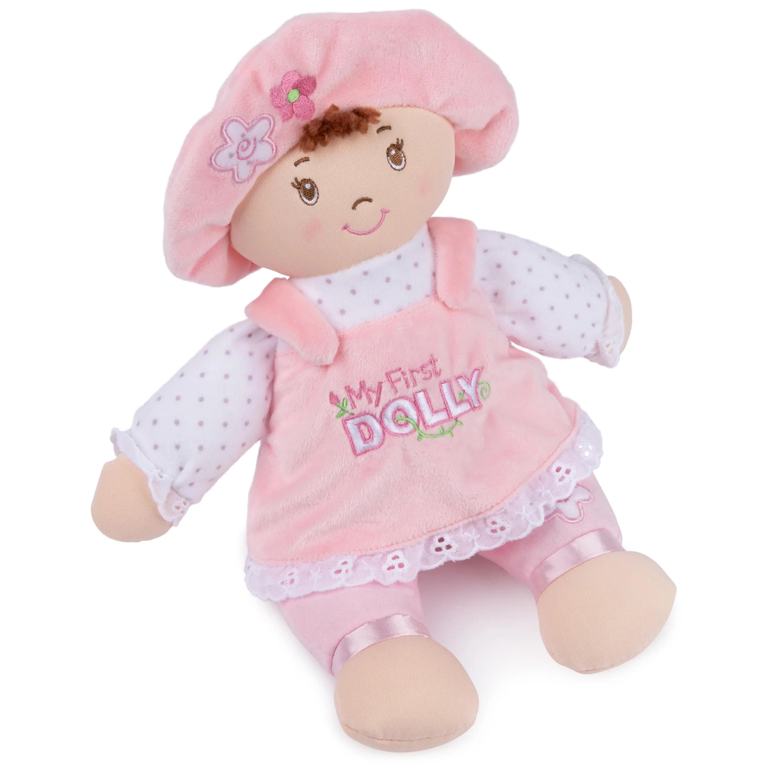 Baby GUND My First Dolly Plush Doll 33cm (13 Inch) | Safe Embroidered Face for Ages 0+ - view 2