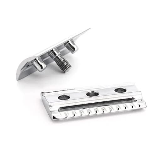 MÜHLE TRADITIONAL R89 Double Edge Safety Razor (Closed Comb) | Perfect for Everyday Use | Barbershop Quality Close Smooth Shave | Luxury Razor for Men thumbnail 2