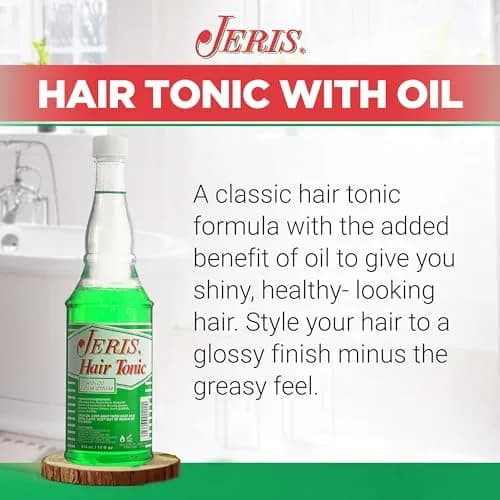 Clubman Jeris Hair Tonic with Oil for Men - Classic Grooming Tonic, 415ml (14 fl oz) | Restores Shine, Controls Hair thumbnail 3