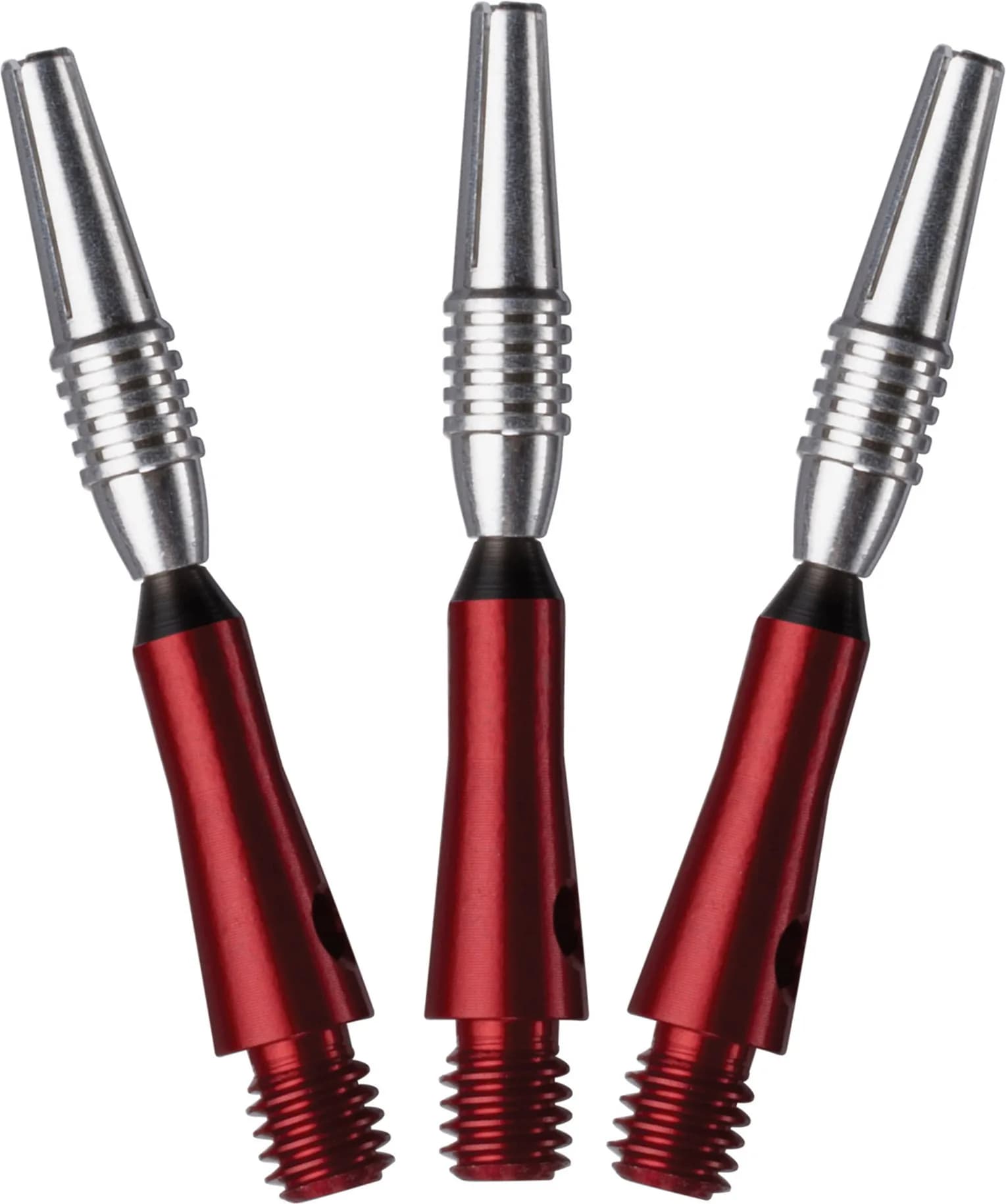 Viper Spinster Aluminum Dart Shafts Short Red 3 Pack | Rotating Top for Reduced Deflection - main product image