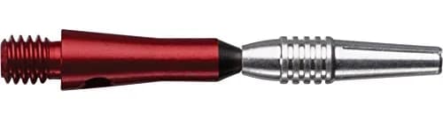 Viper Spinster Aluminum Dart Shafts Short Red 3 Pack | Rotating Top for Reduced Deflection thumbnail 2