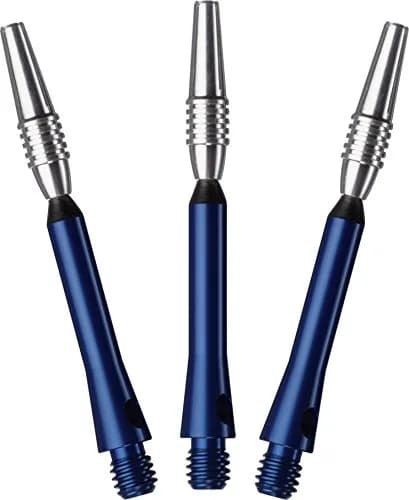 Viper by GLD Products Spinster Aluminum Dart Shafts: Medium Blue 2-Inch (3-Pack) | Rotating Flights for Reduced Deflection thumbnail 1