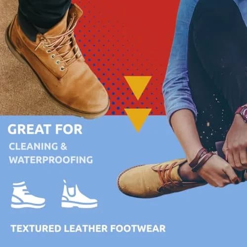 Nikwax Nubuck & Suede Proof DUO-Pack Waterproofing & Cleaning Spray 125ml | Restores DWR Water Repellency thumbnail 2