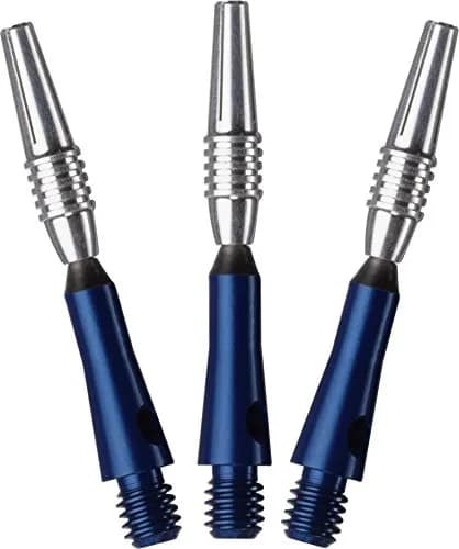 Viper Spinster Aluminum Dart Shafts: Short (SH), Blue, 3 Pack | Rotating Flights Reduce Deflection thumbnail 1