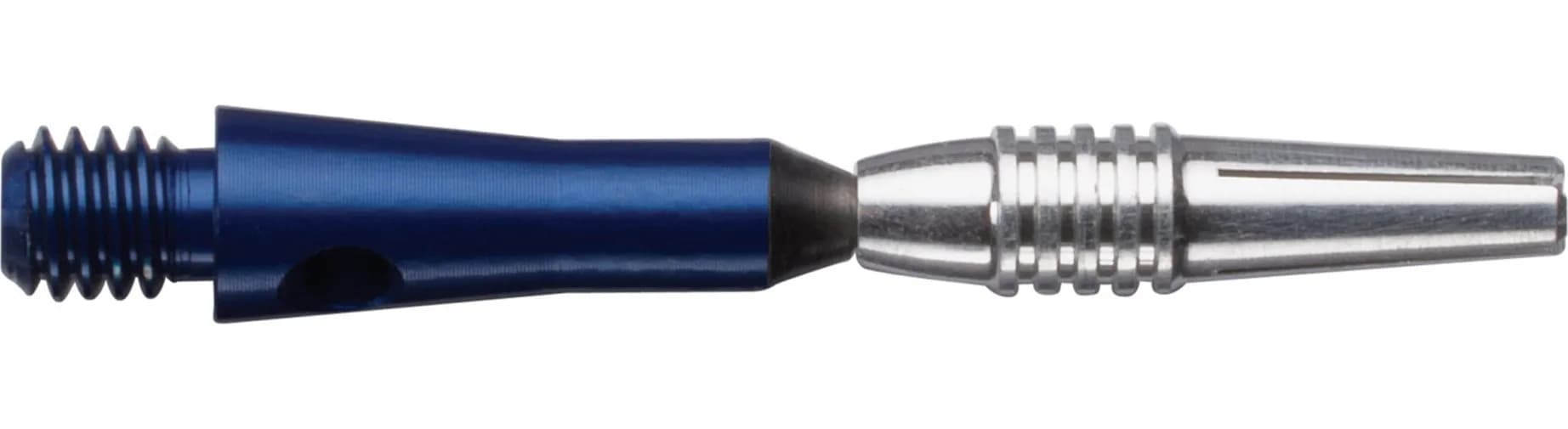 Viper Spinster Aluminum Dart Shafts: Short (SH), Blue, 3 Pack | Rotating Flights Reduce Deflection - view 2