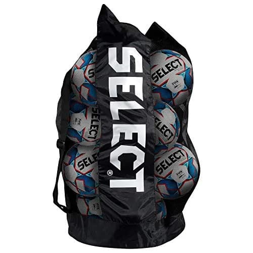 SELECT Duffle Ball Bag Black 12-Ball Capacity | Holds 12 Size 5 Soccer Balls thumbnail 1
