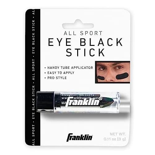 Franklin Sports Multi-Sport Eye Black Stick | Reduce Glare & Customize Look for Football, Baseball, Basketball thumbnail 1