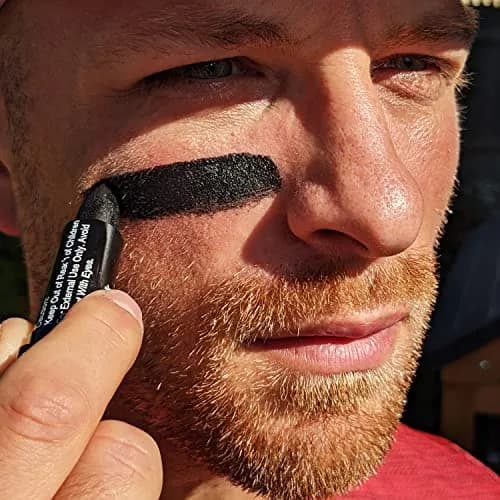 Franklin Sports Multi-Sport Eye Black Stick | Reduce Glare & Customize Look for Football, Baseball, Basketball thumbnail 6