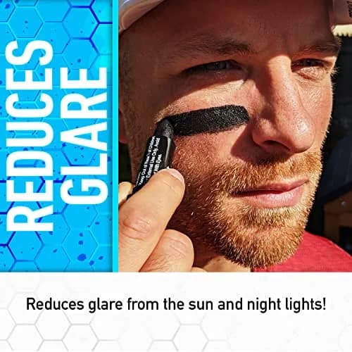 Franklin Sports Multi-Sport Eye Black Stick | Reduce Glare & Customize Look for Football, Baseball, Basketball thumbnail 3