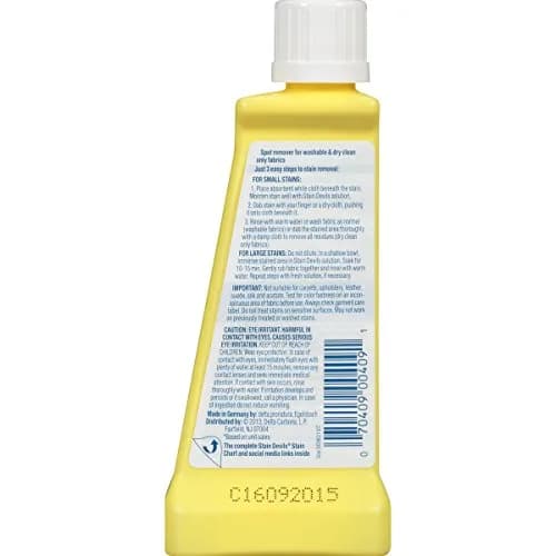 Carbona Stain Devils #6 Makeup, Dirt & Grass 1.7 fl oz (50ml) | Professional Strength Laundry Stain Remover thumbnail 4