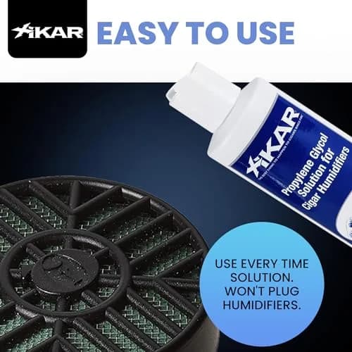 Xikar Humidor Solution Premium Pre-Mixed Propylene Glycol for 70% Relative Humidity 473ml (16 Fl Oz) thumbnail 2