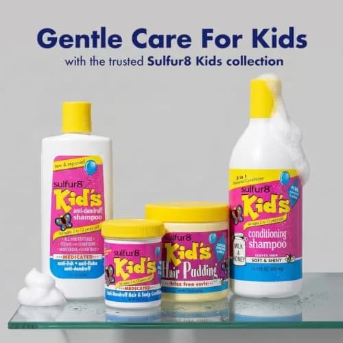 SULFUR8 Kids Anti-Dandruff Shampoo 220ml (7.5 Fl Oz) | Medicated Dandruff Control for Itchy Scalp thumbnail 3