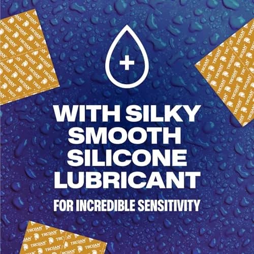 TROJAN Stimulations Ultra Ribbed Lubricated Condoms, 12 Count | Premium Latex for Enhanced Sensation thumbnail 8
