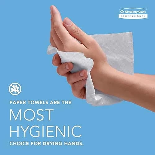 Kimberly-Clark Professional Sanitouch Manual Hard Roll Paper Towel Dispenser 1.5" | Touchless, Microban thumbnail 6