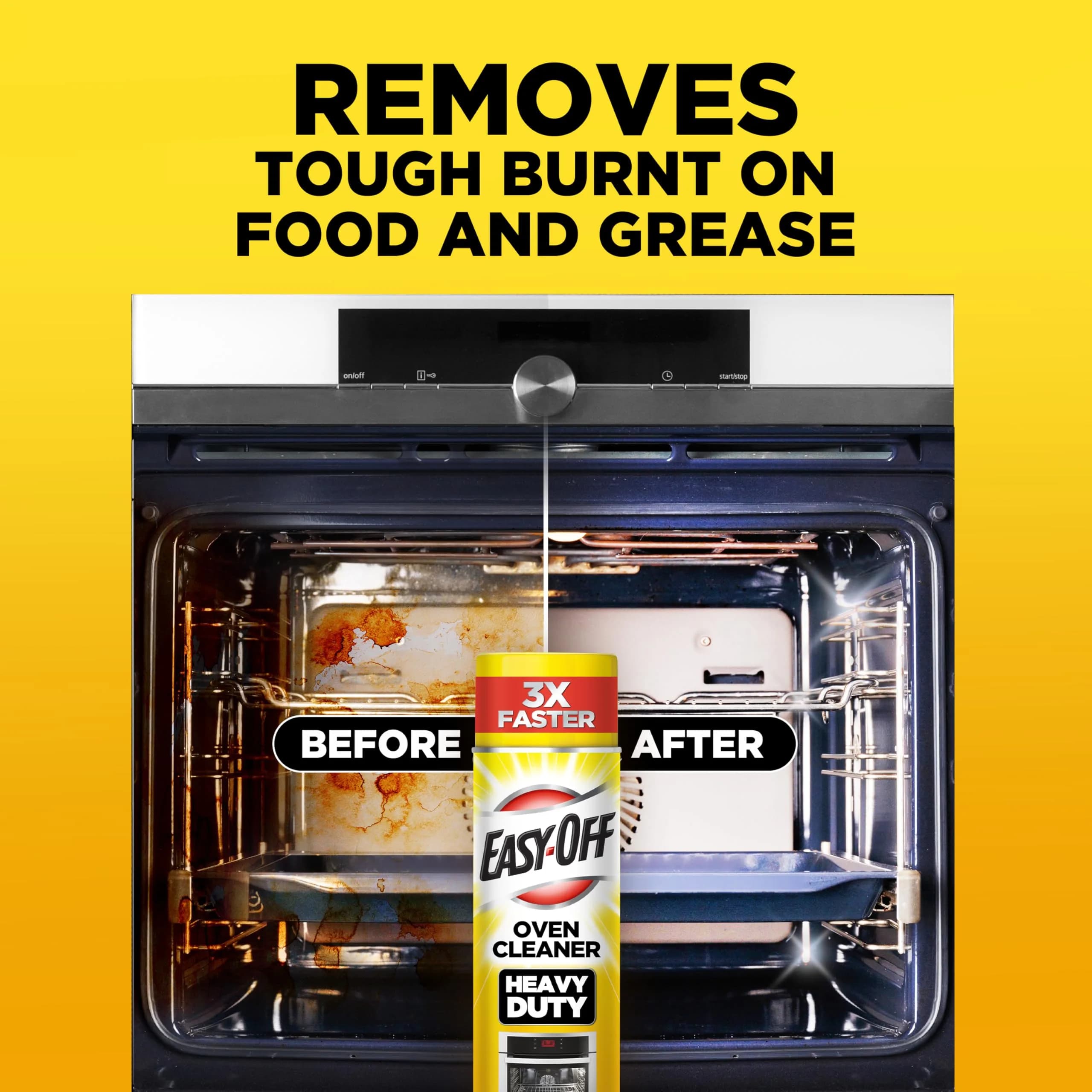 Easy Off Heavy Duty Oven Cleaner 14.5 oz (411 g) | Cleans Tough Burnt-On Food and Grease - view 4