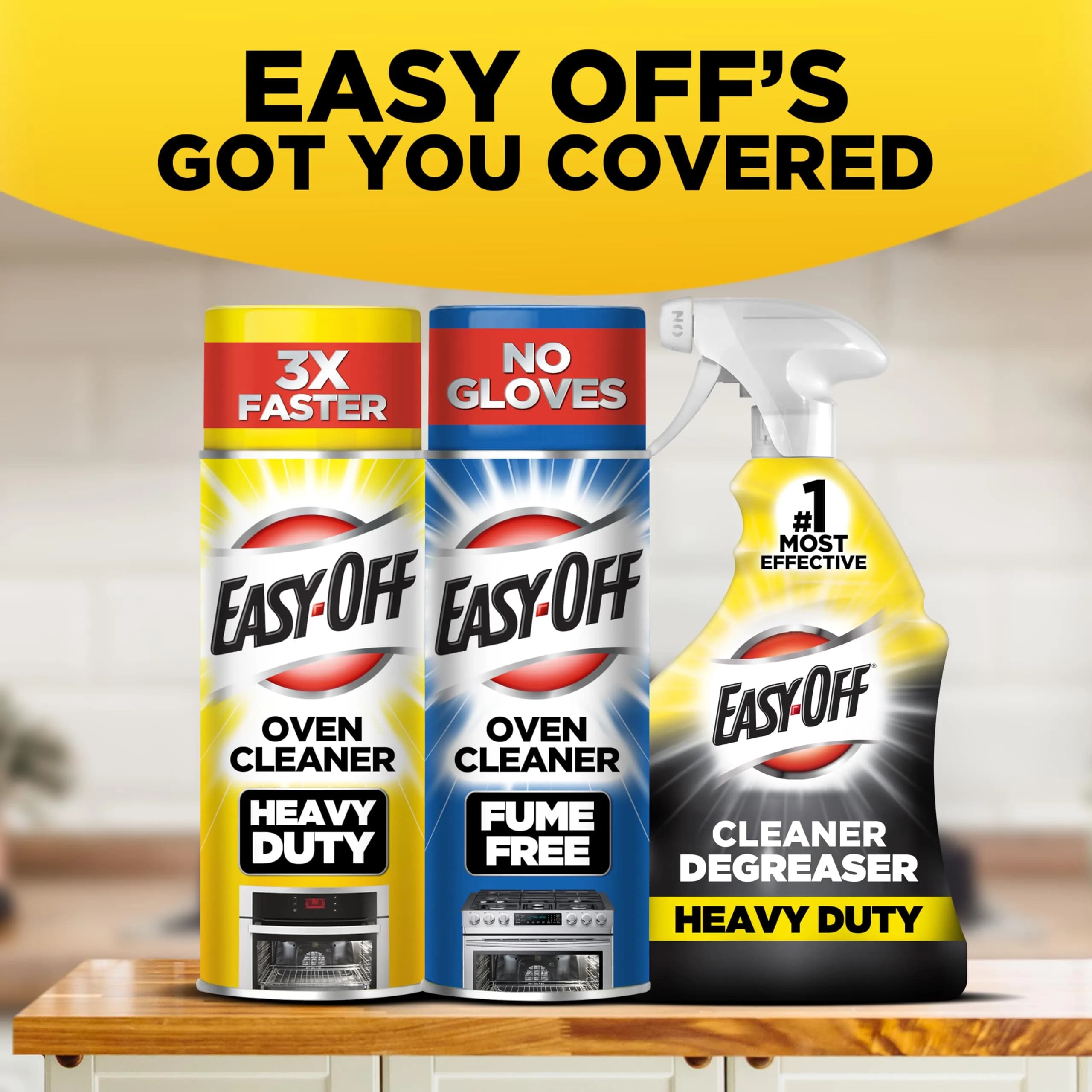 Easy Off Heavy Duty Oven Cleaner 14.5 oz (411 g) | Cleans Tough Burnt-On Food and Grease - view 6