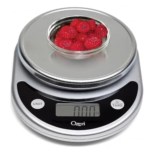 Ozeri Pronto Kitchen and Food Scale with Variable Graduation Technology® 6000g (13.2 lb) | Precision Weighing for Baking and Nutrition thumbnail 4
