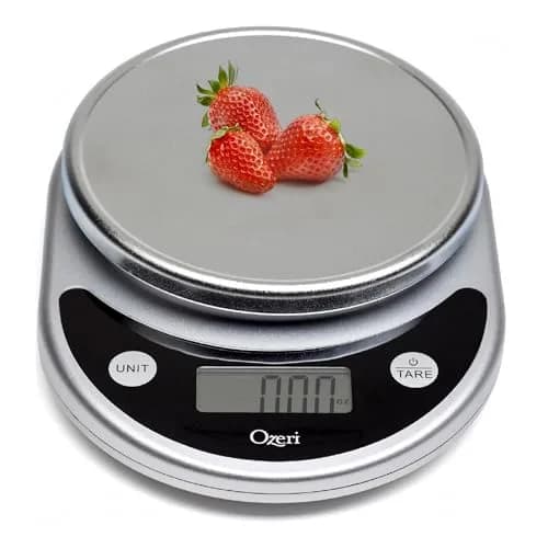 Ozeri Pronto Kitchen and Food Scale with Variable Graduation Technology® 6000g (13.2 lb) | Precision Weighing for Baking and Nutrition thumbnail 6