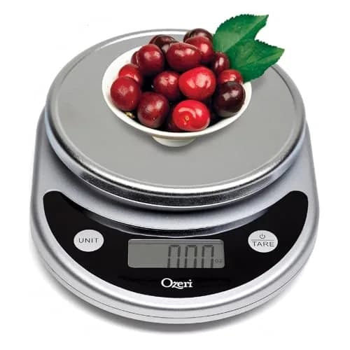 Ozeri Pronto Kitchen and Food Scale with Variable Graduation Technology® 6000g (13.2 lb) | Precision Weighing for Baking and Nutrition thumbnail 3