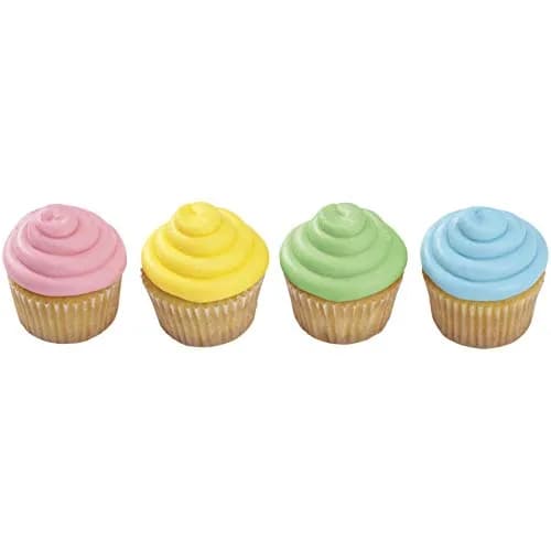 Wilton Gel Food Color Set Pastel 0.3 Fl Oz (1.2 Fl Oz Total) | Vibrant Colors for Baking & Decorating thumbnail 4