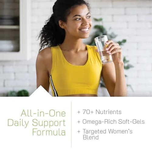 Irwin Naturals Women’s Living Green Liquid-Gel Multivitamins | 120 Softgels for Women’s Vitality & Energy thumbnail 4