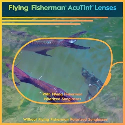 Flying Fisherman San Jose Polarized Sunglasses | 128mm Arm Length, 59mm Lens Width, 17.7mm Bridge Width thumbnail 4
