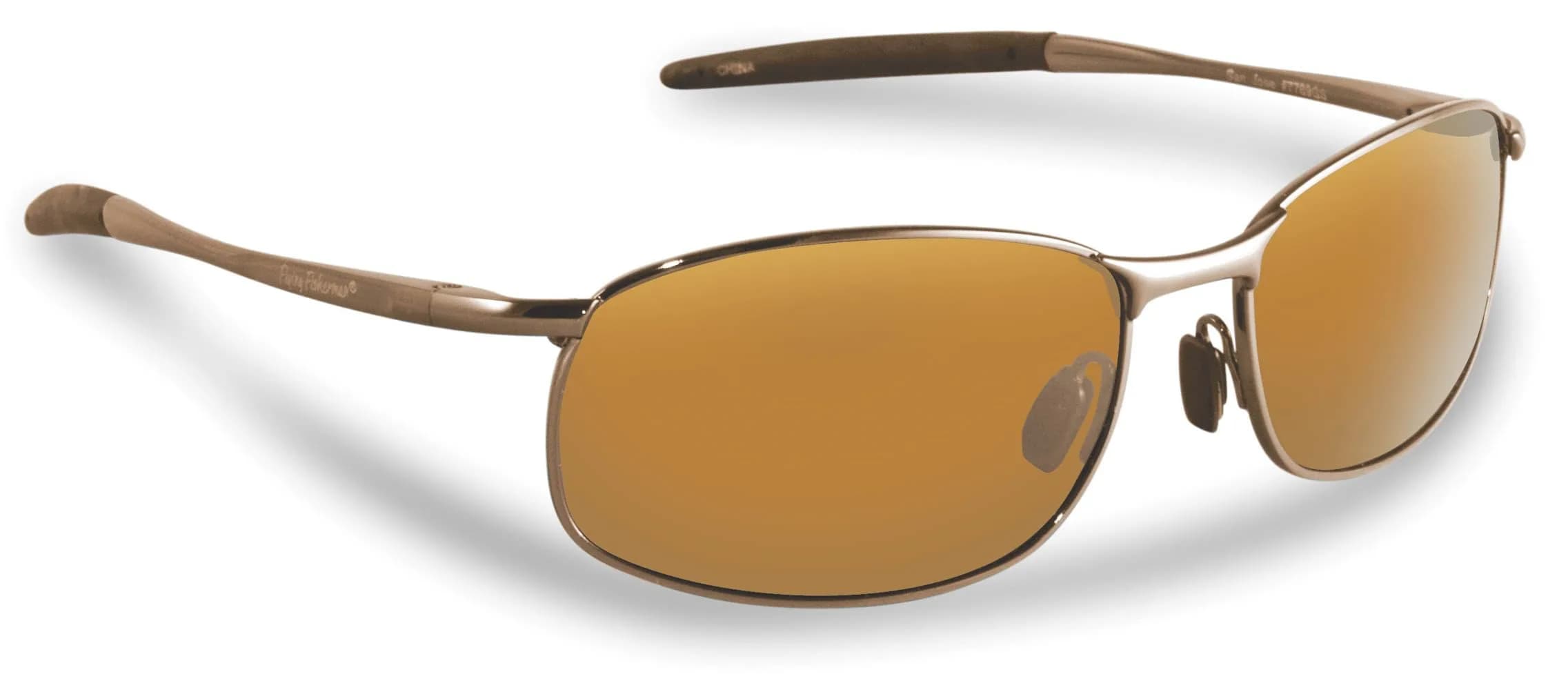 Flying Fisherman San Jose Polarized Sunglasses | 128mm Arm Length, 59mm Lens Width, 17.7mm Bridge Width - main product image