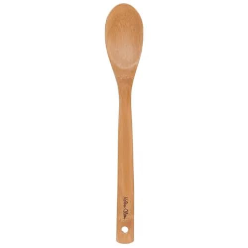 Helen's Asian Kitchen Bamboo Cooking Spoon 30cm (12 Inch) | Stir, Mix, Serve thumbnail 1