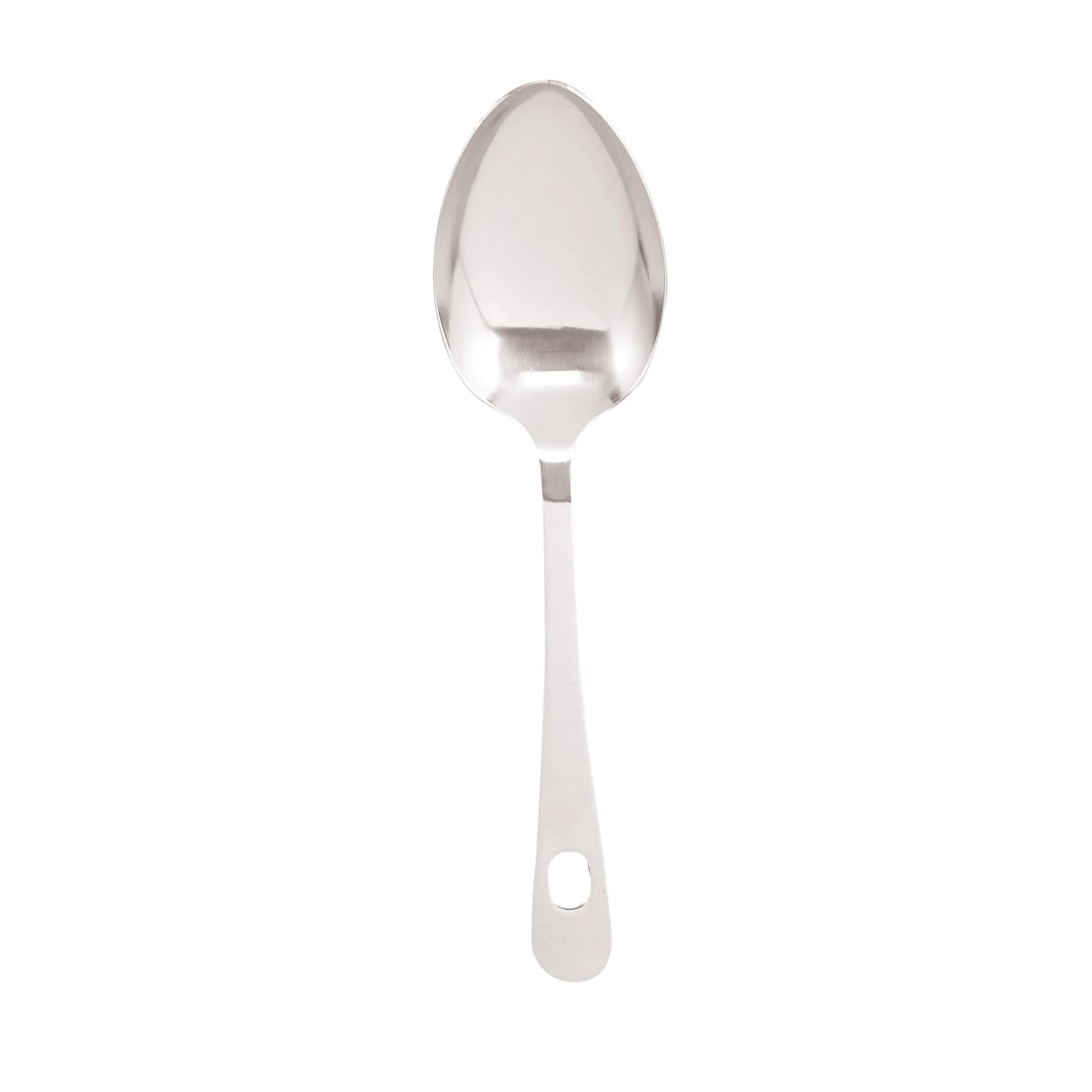 HIC Kitchen Solid Serving Spoon, Japanese Stainless Steel, 24 cm (9.6 inches) | Authentic Import for Indian Kitchens - main product image