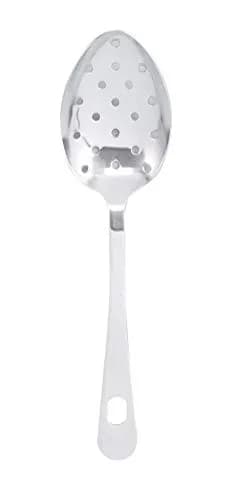 HIC Kitchen Pierced Serving Spoon, Japanese Stainless Steel, 24.5 cm (9.625 inches) | Dishwasher Safe thumbnail 1