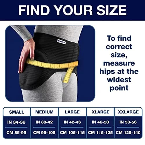 SAFEHIP Active Hip Protector Belt with Foam Shields Small (34-38 in) | Proven Fall Protection for Seniors thumbnail 5