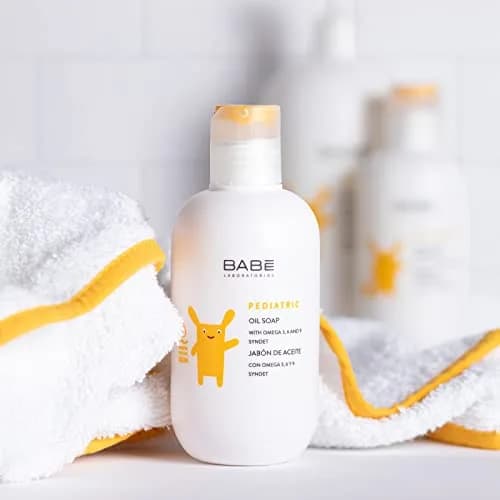Laboratorios Babe Pediatric Emollient Soap 200 ml | Moisturizing Sensitive Skin thumbnail 4