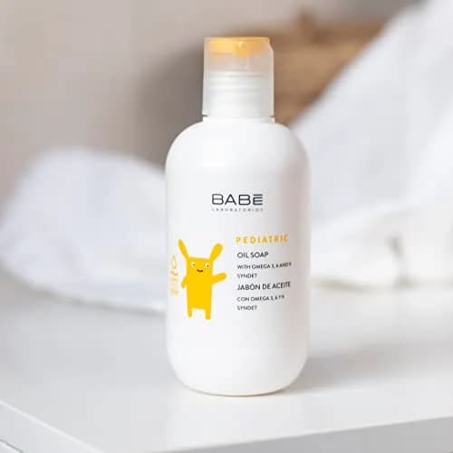 Laboratorios Babe Pediatric Emollient Soap 200 ml | Moisturizing Sensitive Skin thumbnail 2