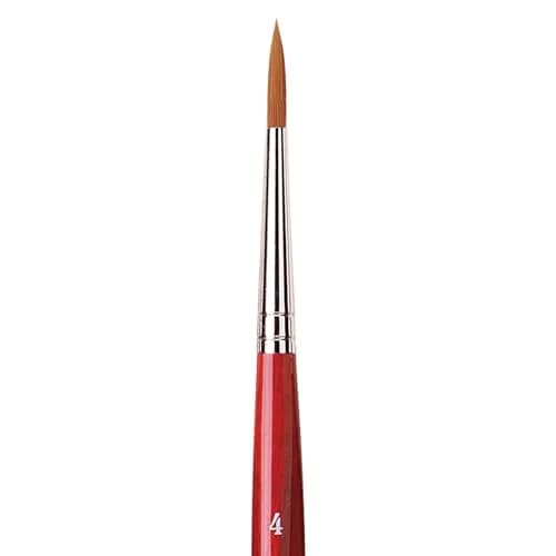 da Vinci Watercolor Series 5580 CosmoTop Spin Paint Brush, Size 4 | Synthetic Round Brush for Watercolor & Acrylic thumbnail 3