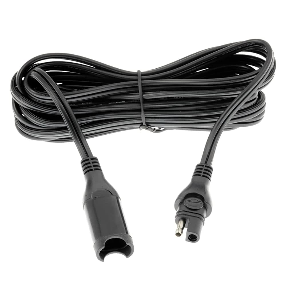 OptiMate O-13 Extender 15ft | Weatherproof 5 Amp Power Cable for Vehicles — Black