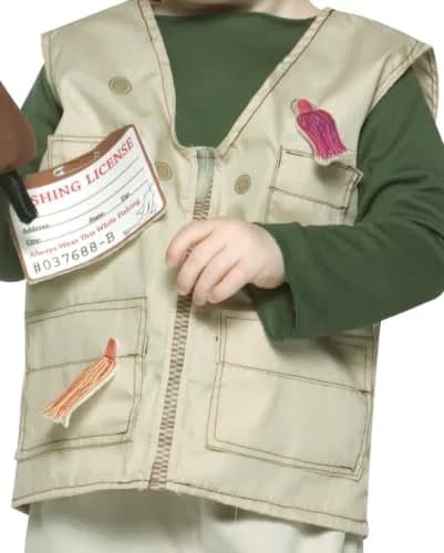 Rasta Imposta Future Fisherman Costume Brown 3-4T | Adorable Role-Play Outfit thumbnail 4